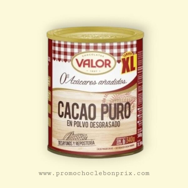 VALOR CACAO PURE 340G