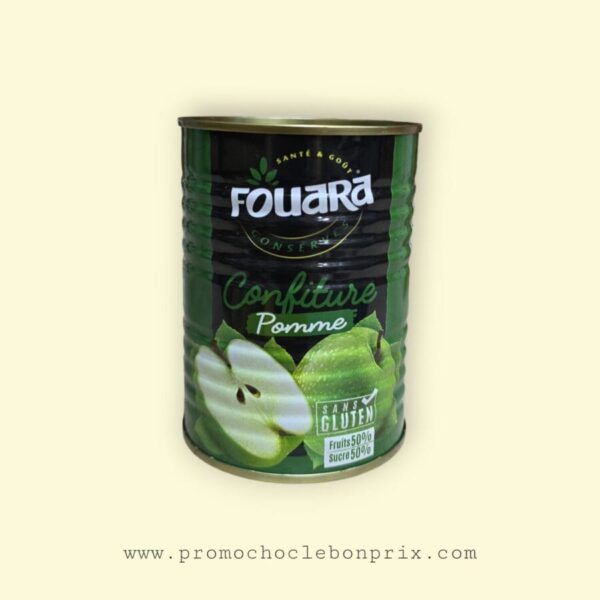 FOUARA CONFITURE 400G POMME