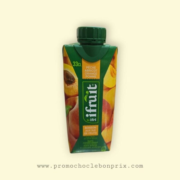 IFRUIT 33CL TETRA PECHE ABRICOTS ORANGE POMME
