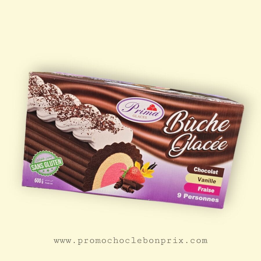 PRIMA GLACE BÛCHE 600G