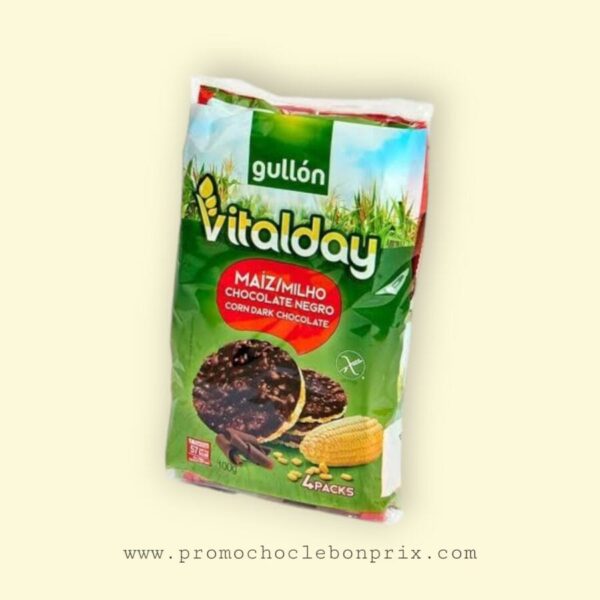 GULLON VITADAY 4 PACK MAÏS CHOCOLAT NOIR