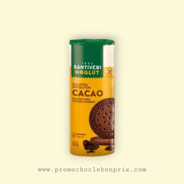 SANTIVERI NO GLUT DEGESTIVE CHOCO SANS GLUTEN