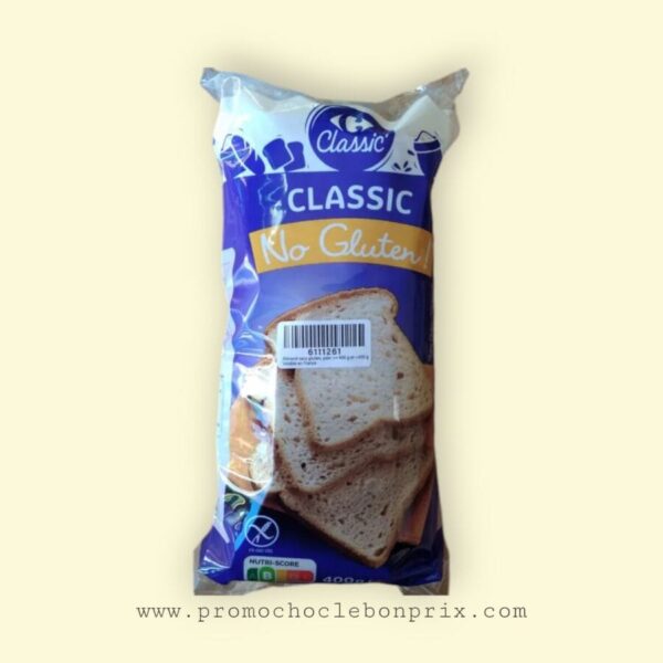 CARREFOUR PAINS DE MIE NATURE 400G