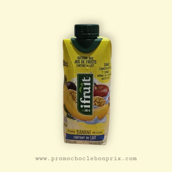IFRUIT 33CL TETRA AU LAIT POMME BANANE PASSION
