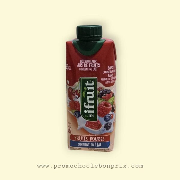IFRUIT 33CL TETRA AU LAIT FRUIT ROUGE