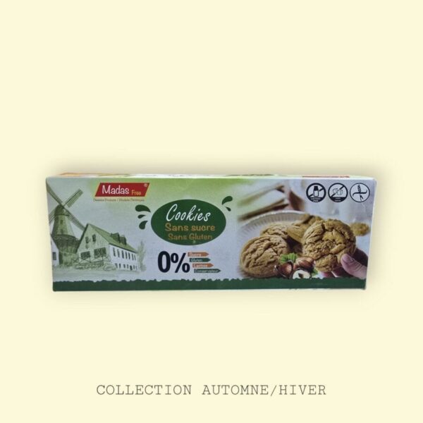 MADAS FREE COOKIES SANS SUCRE SANS GLUTEN