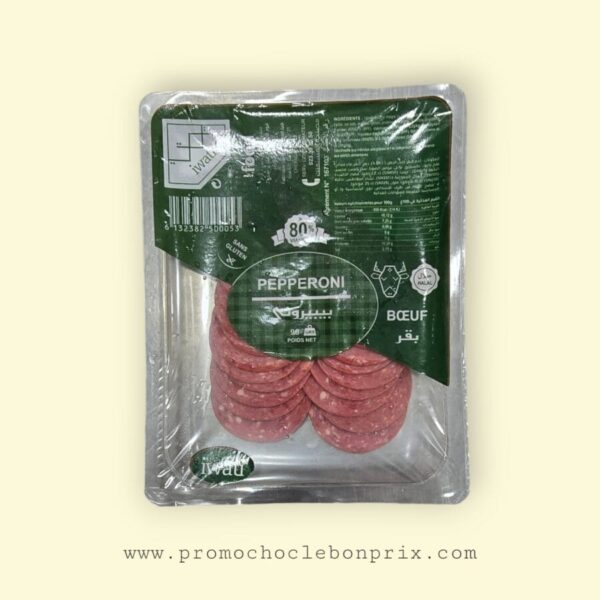 IWATI CHARCUTERIE BARQUETTE 96G PEPPERONI