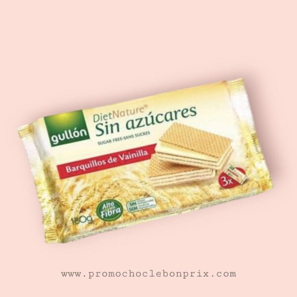 GULLON SANS SUCRE GAUFRETTE VANILLE