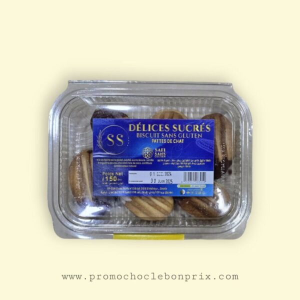DÉLICES SUCRÉ PATTES DE CHAT