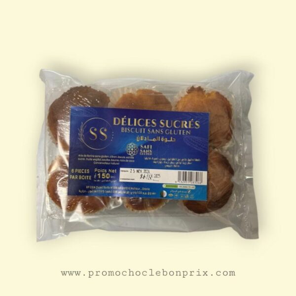 DÉLICES SUCRÉ MADELEINES SANS GLUTEN