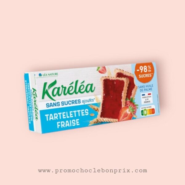 KARELEA TRATELETTES SANS SUCRE FRAISE