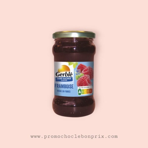 GERBLE SANS SUCRE CONFITURE FRAMBOISE