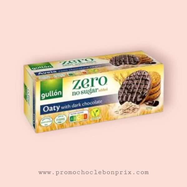 GULLON SANS SUCRE AVOINE CHOCOLAT NOIR