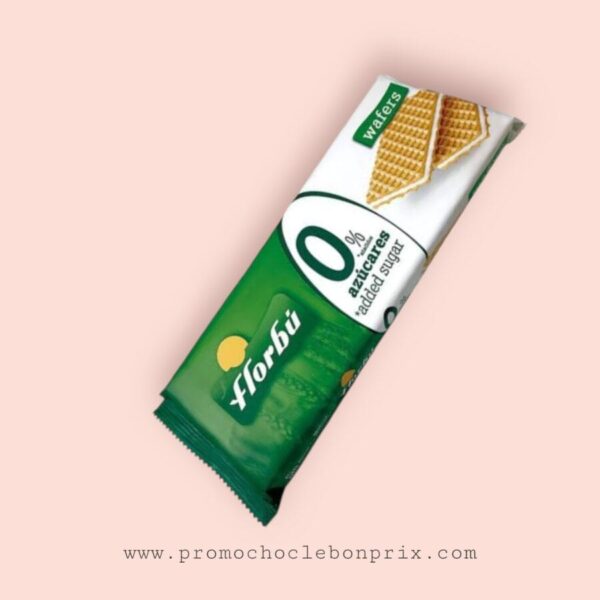 FLORBU GAUFRETTE SANS SUCRE NOIX DE COCO 150G.