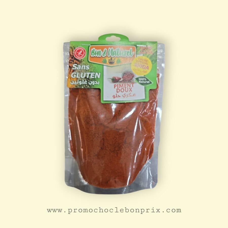 BON&NATUREL ÉPICES GM 150G PIMENT DOUX