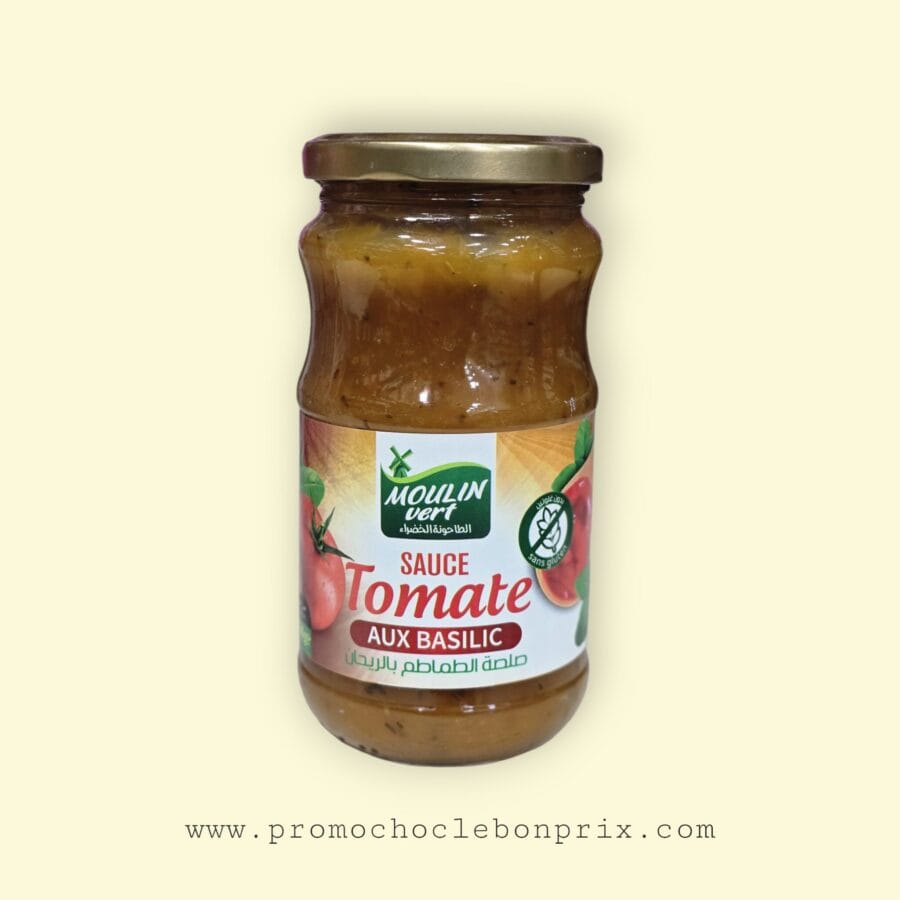 MOULINVERT SAUCE TOMATE 350G BASILIC