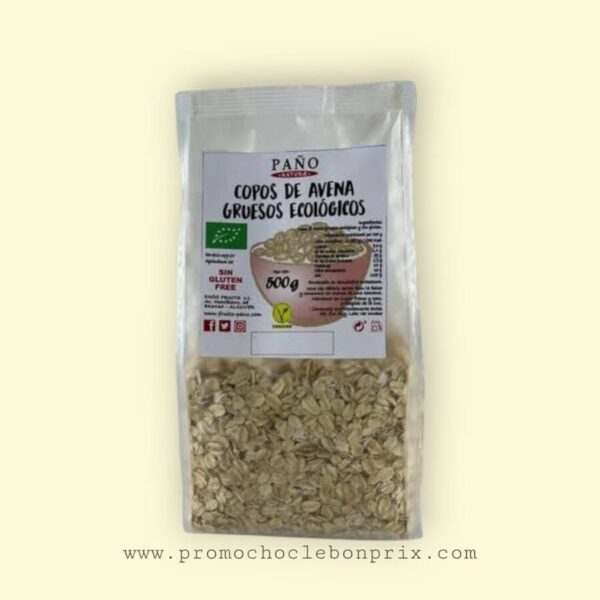 PANO COPOS DE FLOCON D'AVOINE 500G SIN GLUTEN
