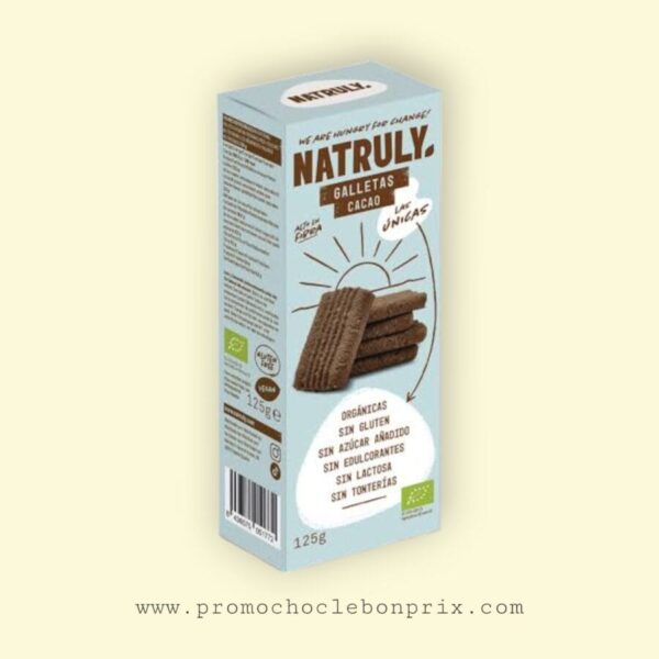 NATRULY GALLETAS CACAO