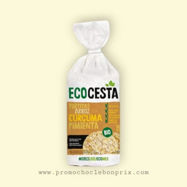 ECOCESTA GALETTE DE RIZ CURCUMA