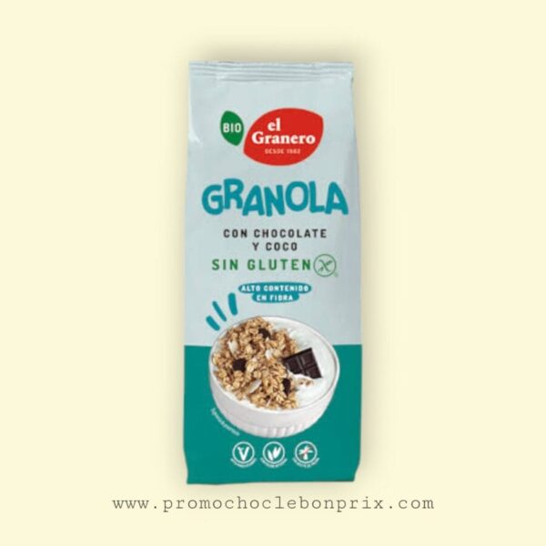 EL GRANERO 350G GRANOLA SANS GLUTEN