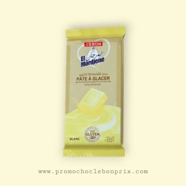 MORDJENE GLAÇAGE 250G CHOCOLAT BLANC