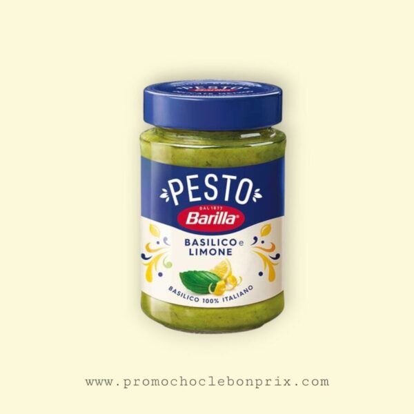 BARILLA PESTO SANS GLUTEN BASILICO LIMONE