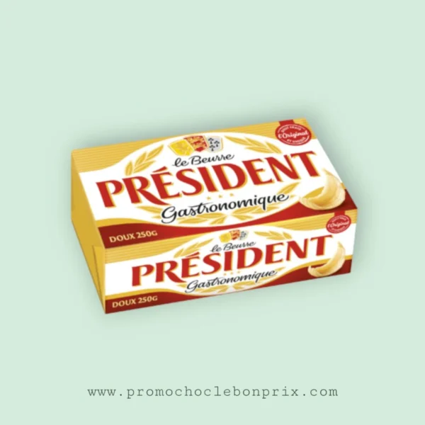 PRESIDENT BEURRE 100/100 225G.