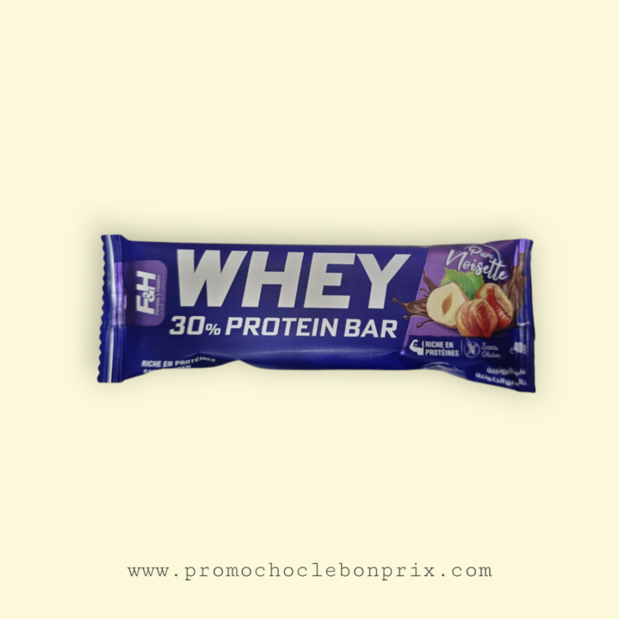F&H WHEY 30% PROTEIN NOISETTES