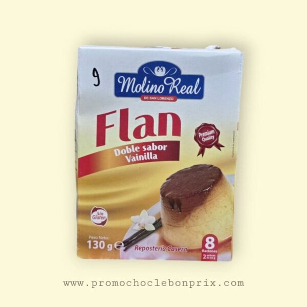 MILINO REAL FLAN 130G VANILLE