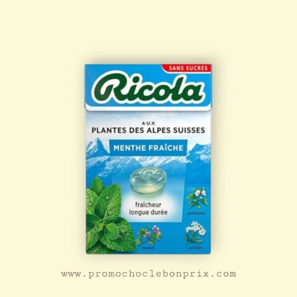 RICOLA 50G MENTHE FRAICHE
