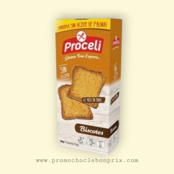 PROCELLI BISCOTTE SANS GLUTEN SANS LACTOSE