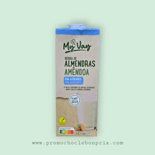 MY VAY LAIT D'AMANDE SANS SUCRE