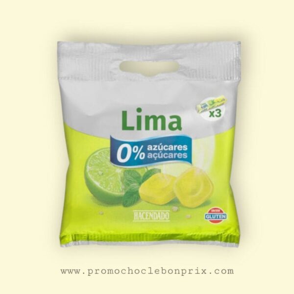 HACENDADO BONBON SANS SUCRE SANS GLUTEN 0% CITRON