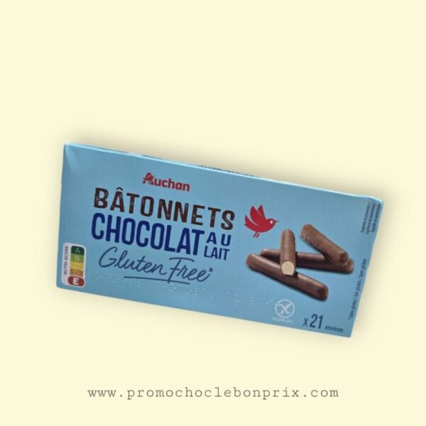 AUCHAN BÂTONNET CHOCOLAT