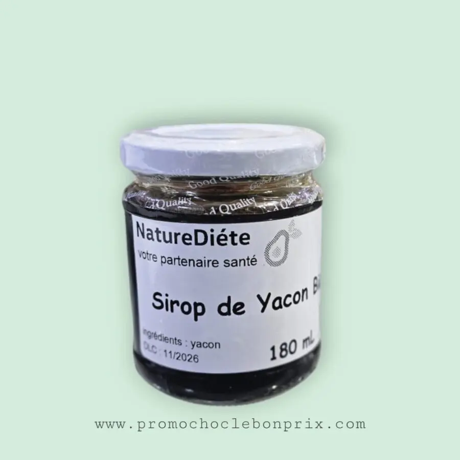 NATUREDIETE SIROP DE YACON 180ML – Image 1