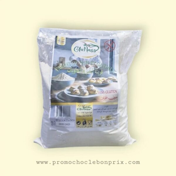 GLUNASS FARINE MIX 4KG PAINS ET GÂTEAUX