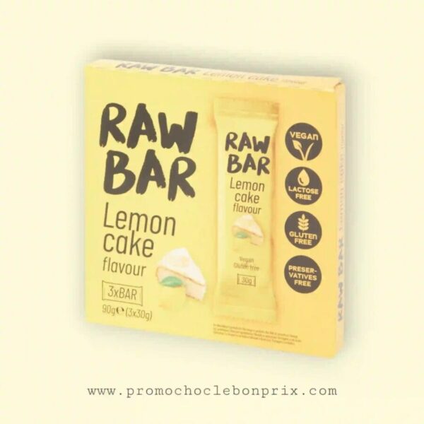 LIFESTYLE RAW BAR LEMON CAKE