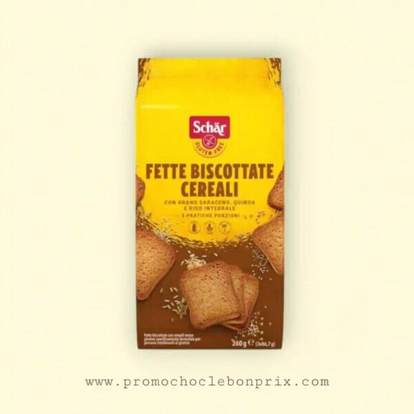 SCHAR BISCOTTE AU CEREAL SANS GLUTEN