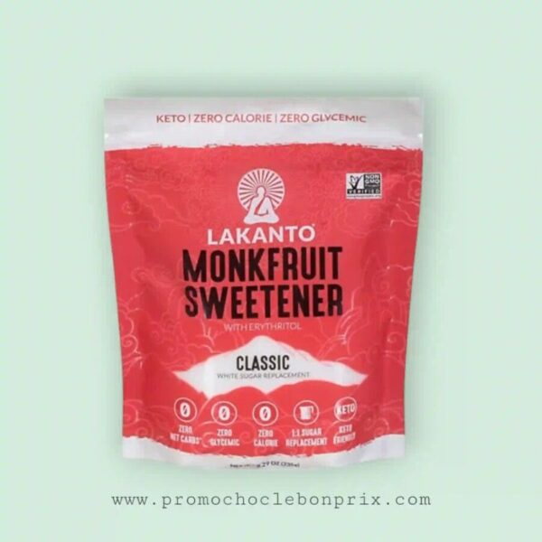 LAKANTO MONKFRUIT ERITRITOL KETO 454G