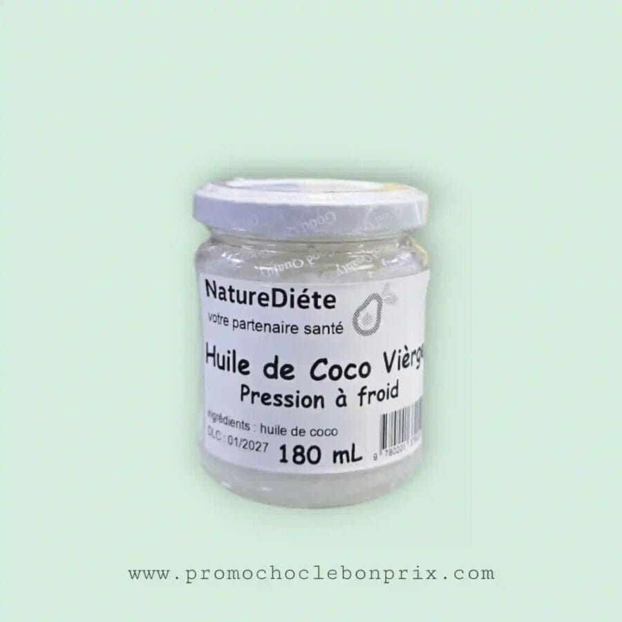 NATUREDIETE HUILE DE COCO 180G KETO