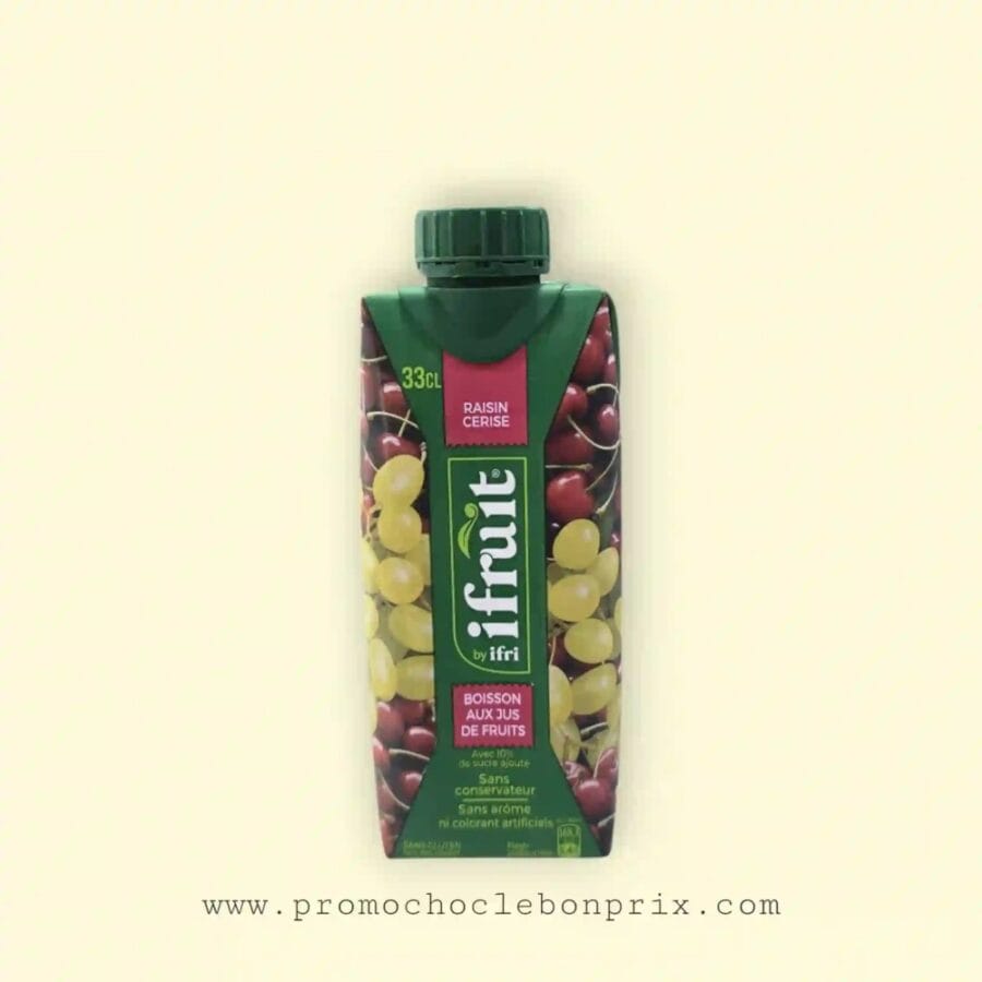 IFRUIT TETRA 33CL RAISIN CERISE