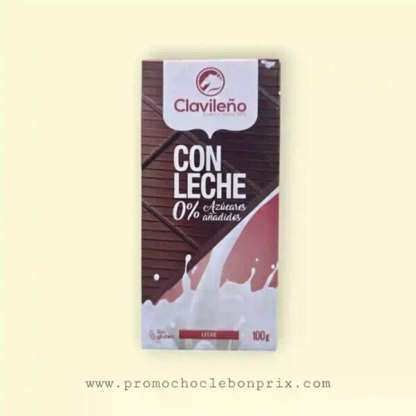 CLAVILENO 100G CON LECHE 0% SUCRE