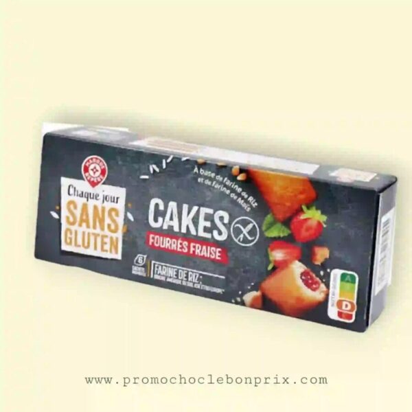 CHAQUE JOURS SANS GLUTEN CAKES FOUREE FRAISE 🍓