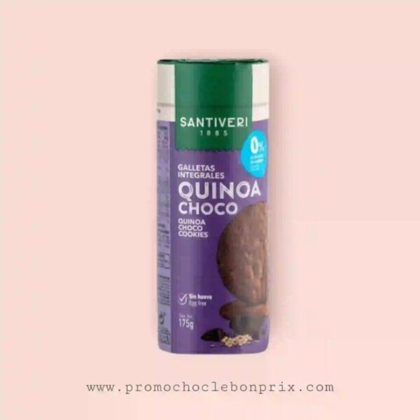 SANTIVERI ZERO SUCRE QUINOA CHOCOLAT.