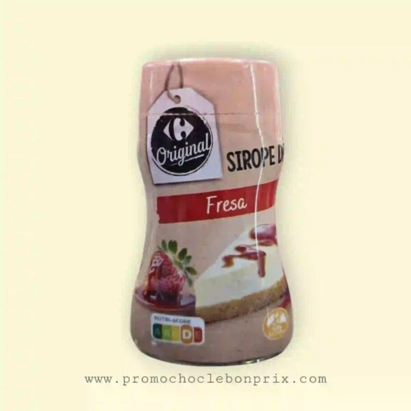 CARREFOUR SIROP DE FRAISE SANS GLUTEN
