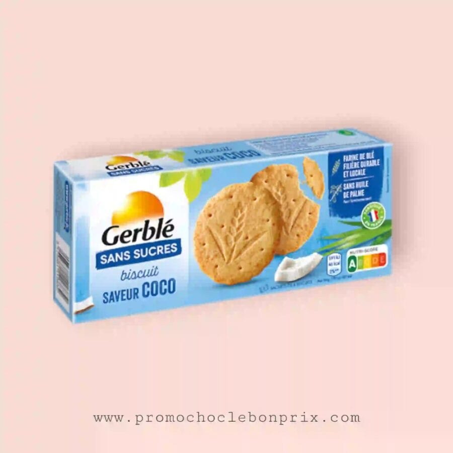 GERBLE SANS SUCRE SABLE NOIX DE COCO
