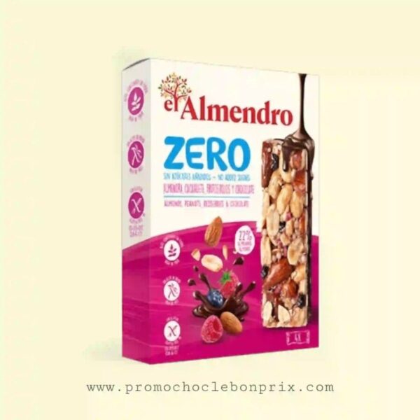 EL ALMENDRO ZERO BARRE CÉRÉALES FRUITS ROUGE