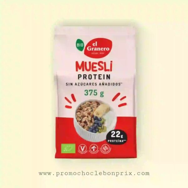 EL GRANERO MUESLI SANS GLUTEN BIO
