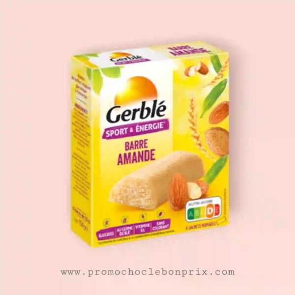 GERBLÉ SPORT & ÉNERGIE BARRE AMANDES