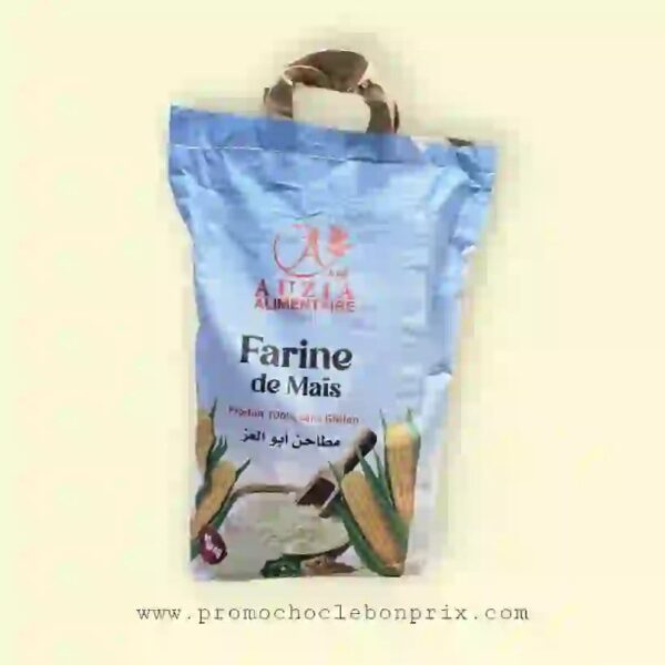 AUZIA 5KG FARINE DE MAÏS BLANCHE